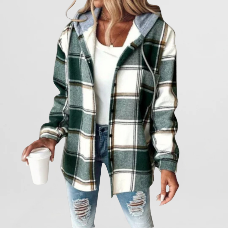 Isla | Patterned Cozy Hoodie