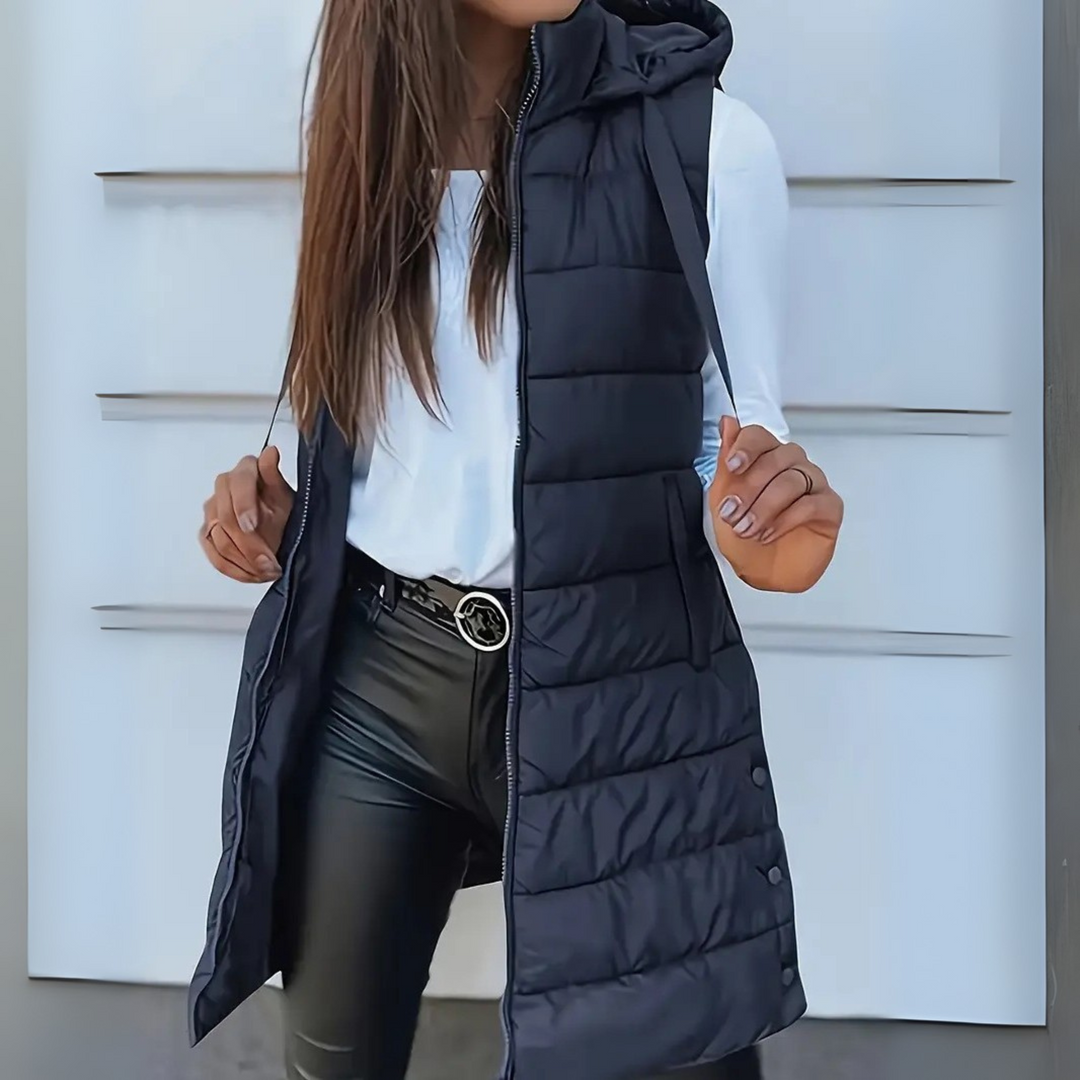 Laurent Calgary | Sabrina | Lightweight Sleeveless Puffer Vest