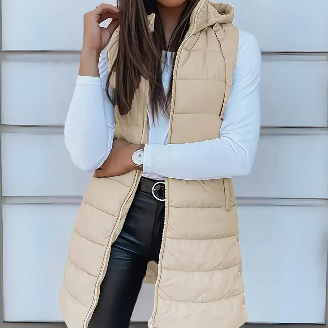Laurent Calgary | Sabrina | Lightweight Sleeveless Puffer Vest