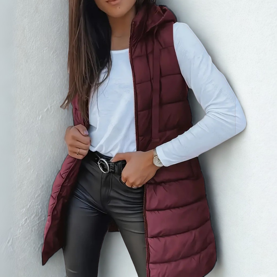 Laurent Calgary | Sabrina | Lightweight Sleeveless Puffer Vest