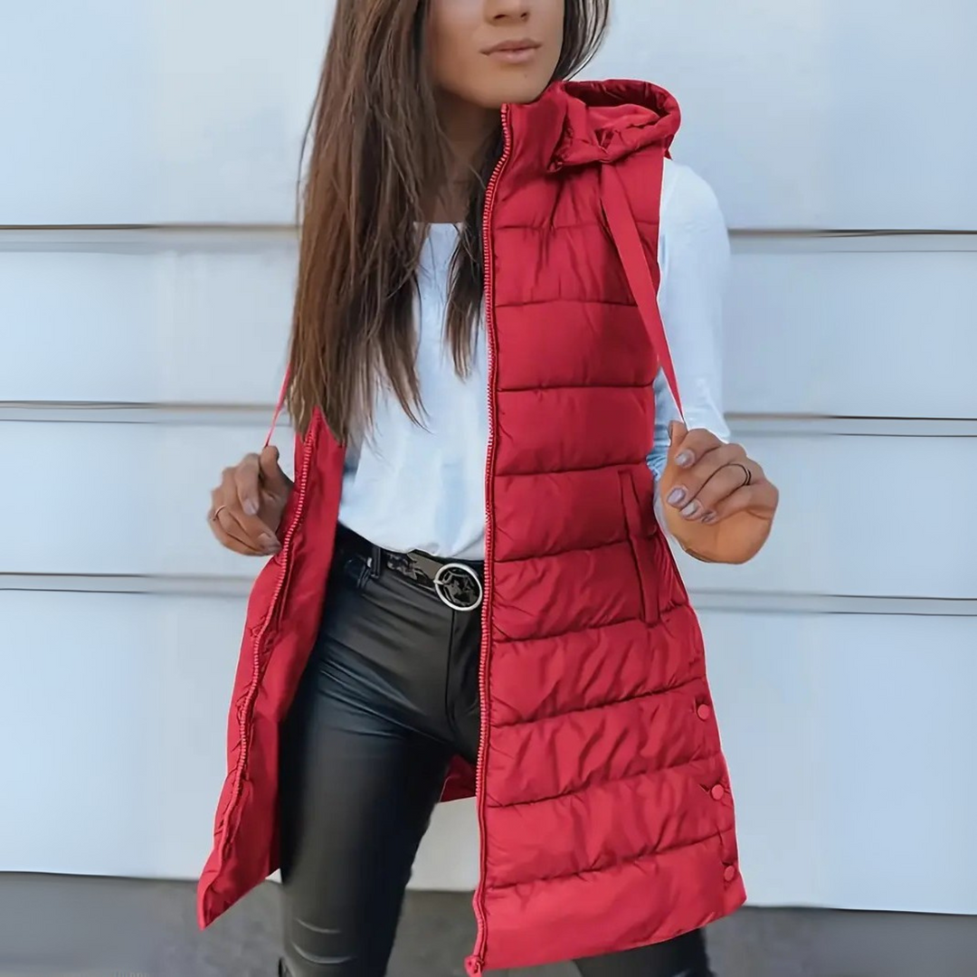 Laurent Calgary | Sabrina | Lightweight Sleeveless Puffer Vest