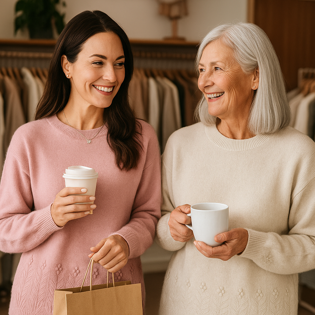 Maison™ | Scandinavian Floral Knit Sweater