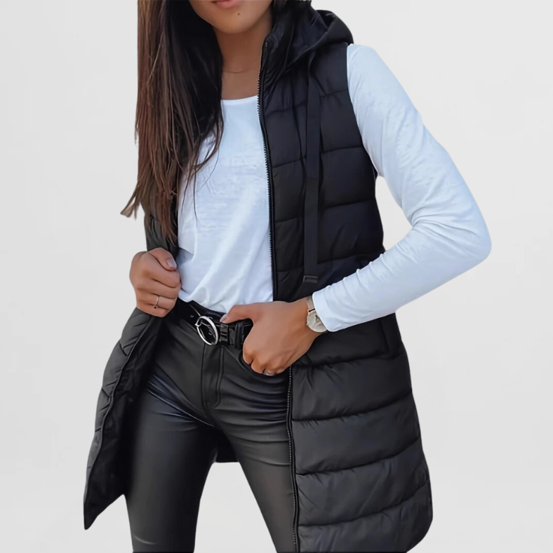 Laurent Calgary | Sabrina | Lightweight Sleeveless Puffer Vest