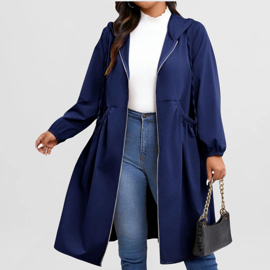 Marielle | Casual Drawstring Hooded Coat