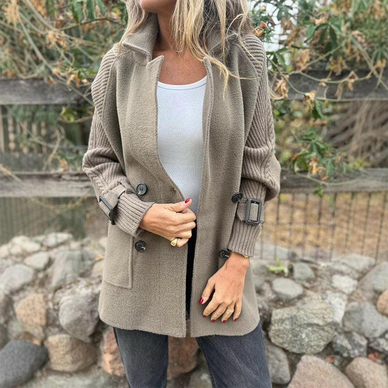 Marianne | Mid Length Double Breasted Coat