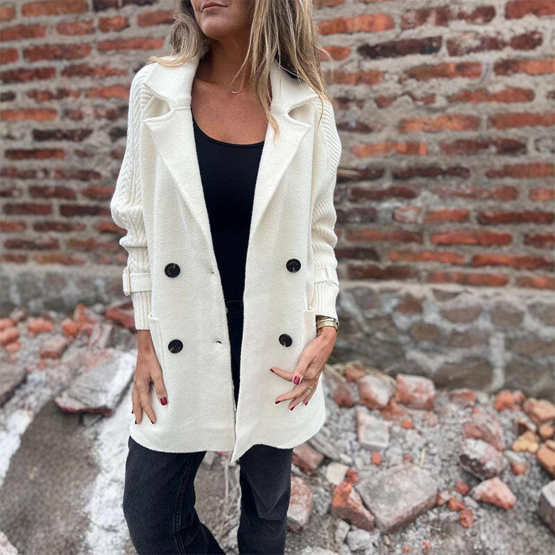 Marianne | Mid Length Double Breasted Coat