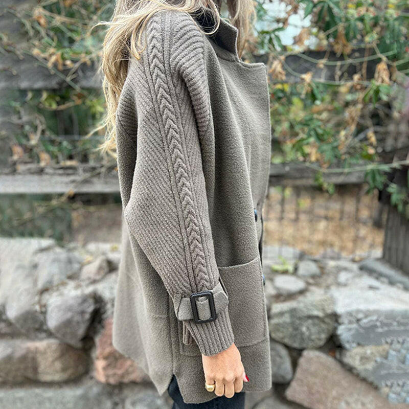 Marianne | Mid Length Double Breasted Coat